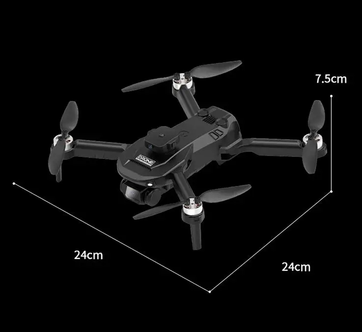 F196 Mini Drone 4K Foldable Quadcopter with Obstacle Avoidance