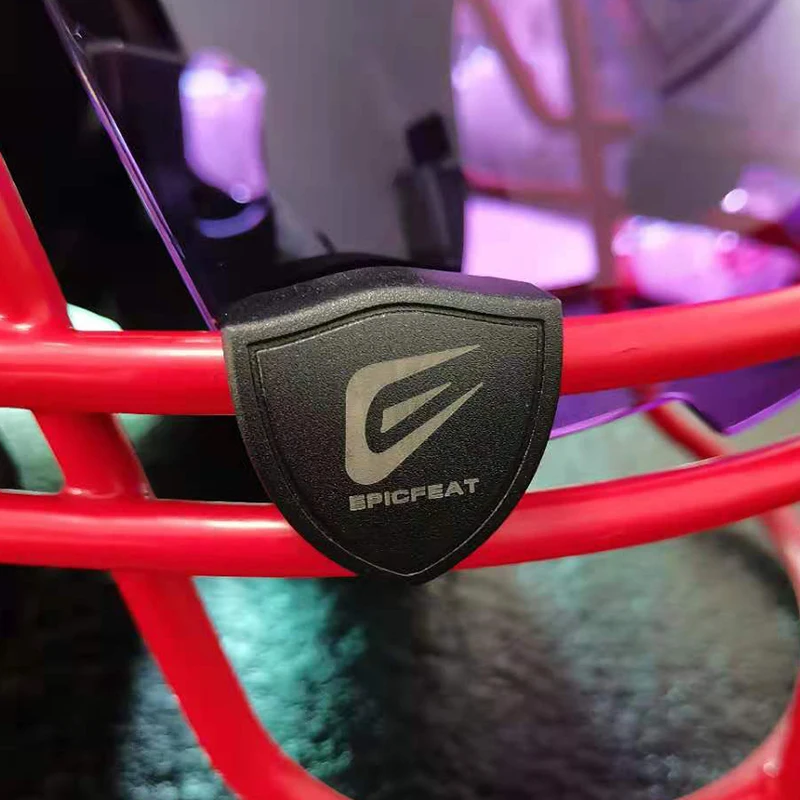 New Type Hand Screw Clips Football Helmet Visor Universal Fit Rugby