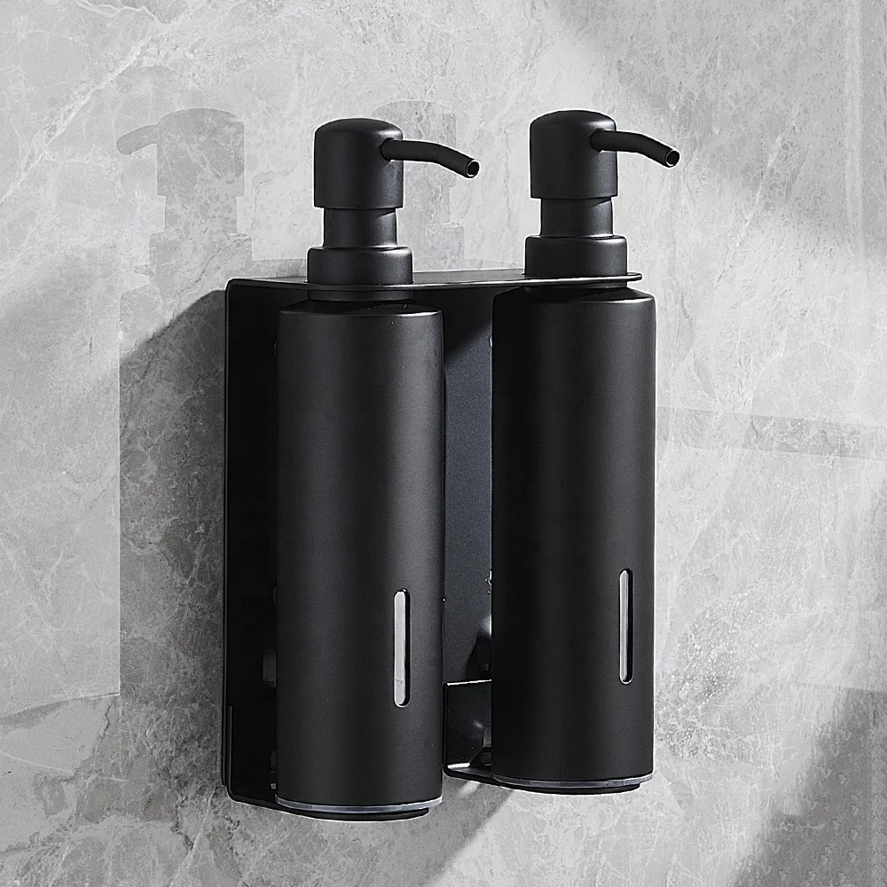 Distributeur De Savon En Acier Inoxydable Et Verre - Design Moderne (Brossé, 68x103x170mm)