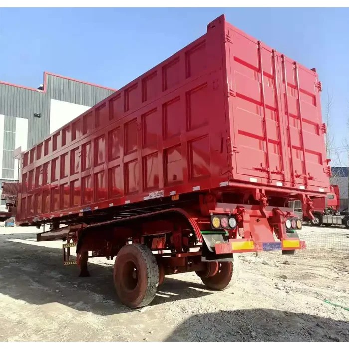35m3 U-образный опрокидной прицеп, опрокидной полуприцеп, самосвал с тремя осями