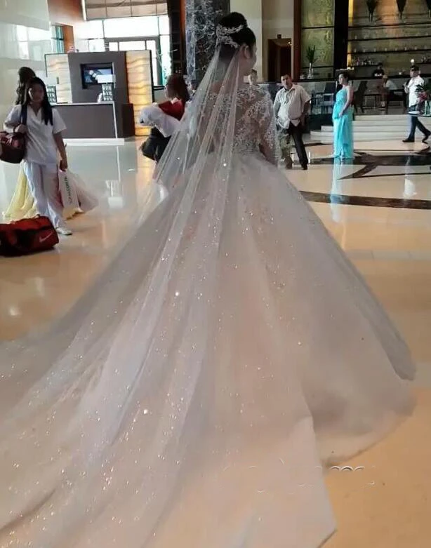NE100 China Tailored Made Design Customize Pure White  Bride Bridal Gown Wedding Dresses As Customer's Pictures