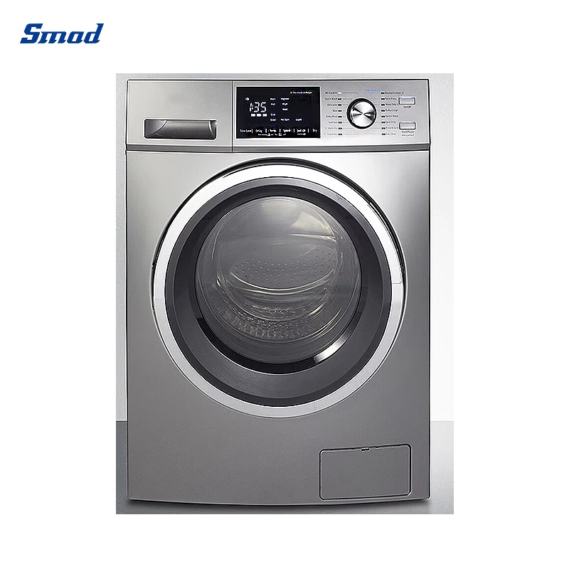 Home Use White Front Load Washer And Dryer Machine Combo For Dwf