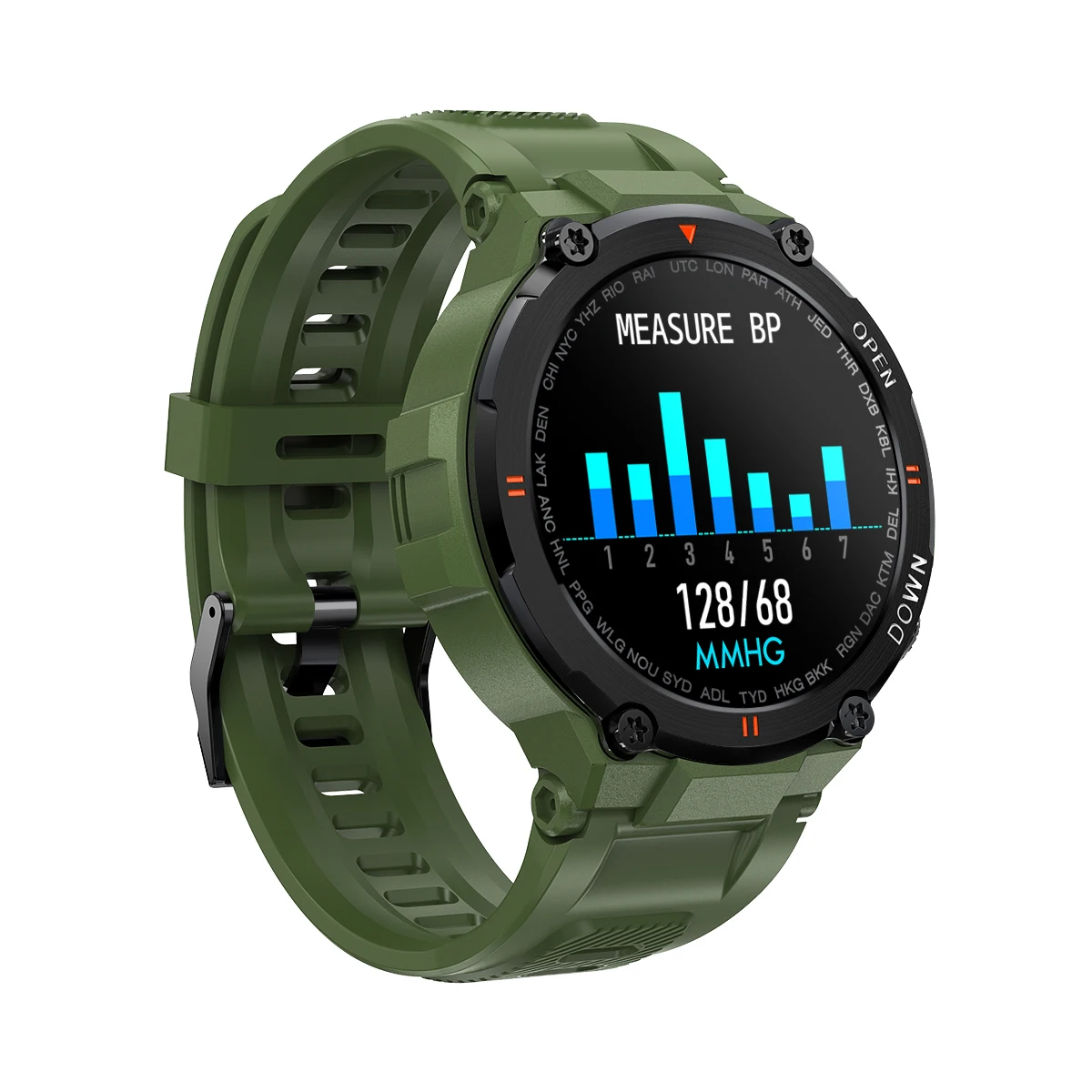 Smart Watch Smartwatch Full Touch Screen K22 Watch Low Moq Custom Logo Ips Waterproof Body Round for Ios