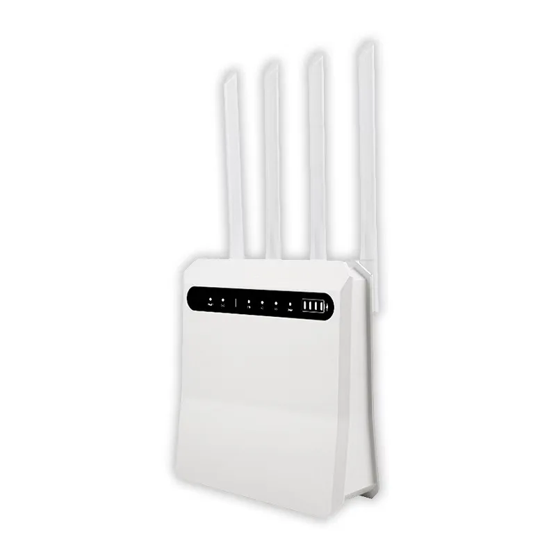 4G CPE WiFi Router with Sim Card Slot Use 4000 MAh Battery Battery-Powered Hospot Modem LTE C521 Batteries Wireless Router