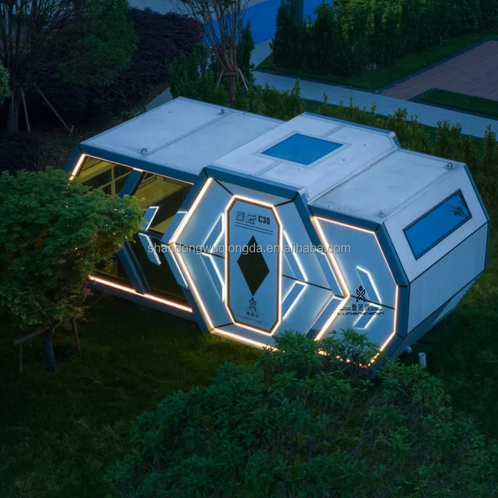 2025 New Design Prefab House Modular Space Capsule Container House ...