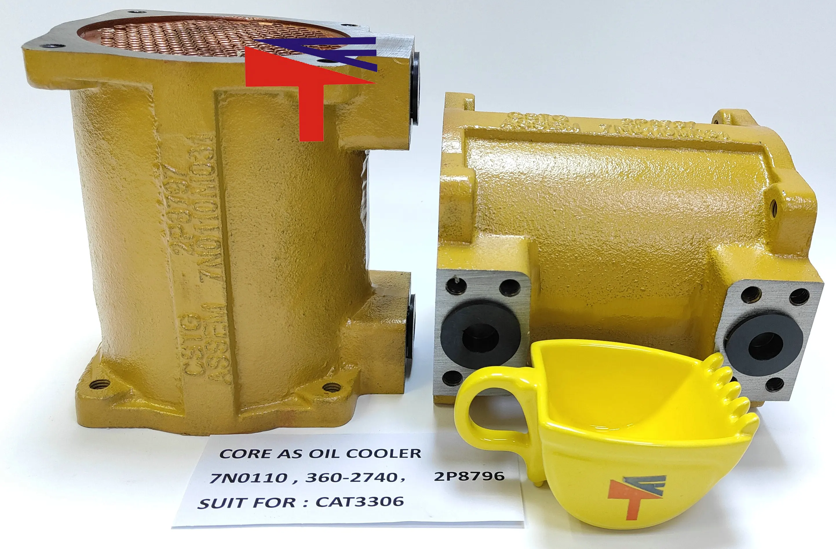 Machinery Parts Made in China - Oil Cooler 360-2740