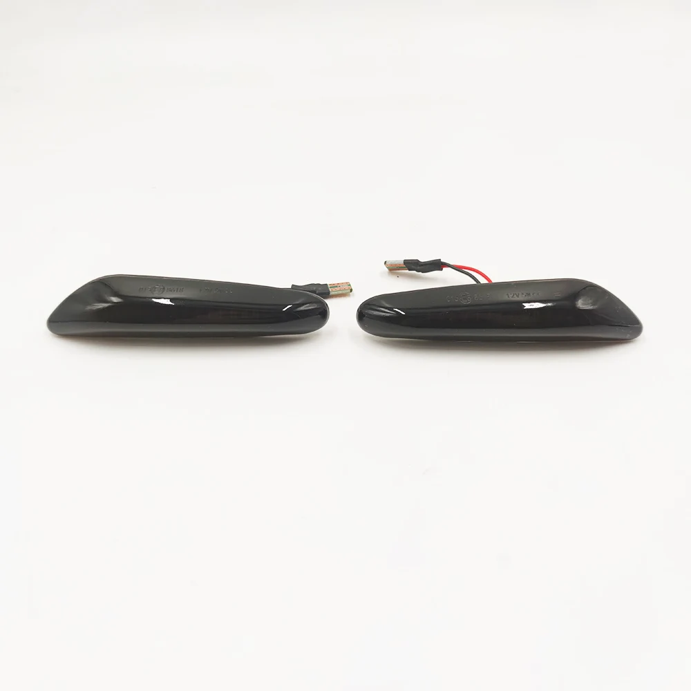 Smoke Lens Dynamic Flowing LED Turn Signal Side Marker Light Blinker Lamp for BMW E90 E91 E92 E93 E60 E87 E82 E46