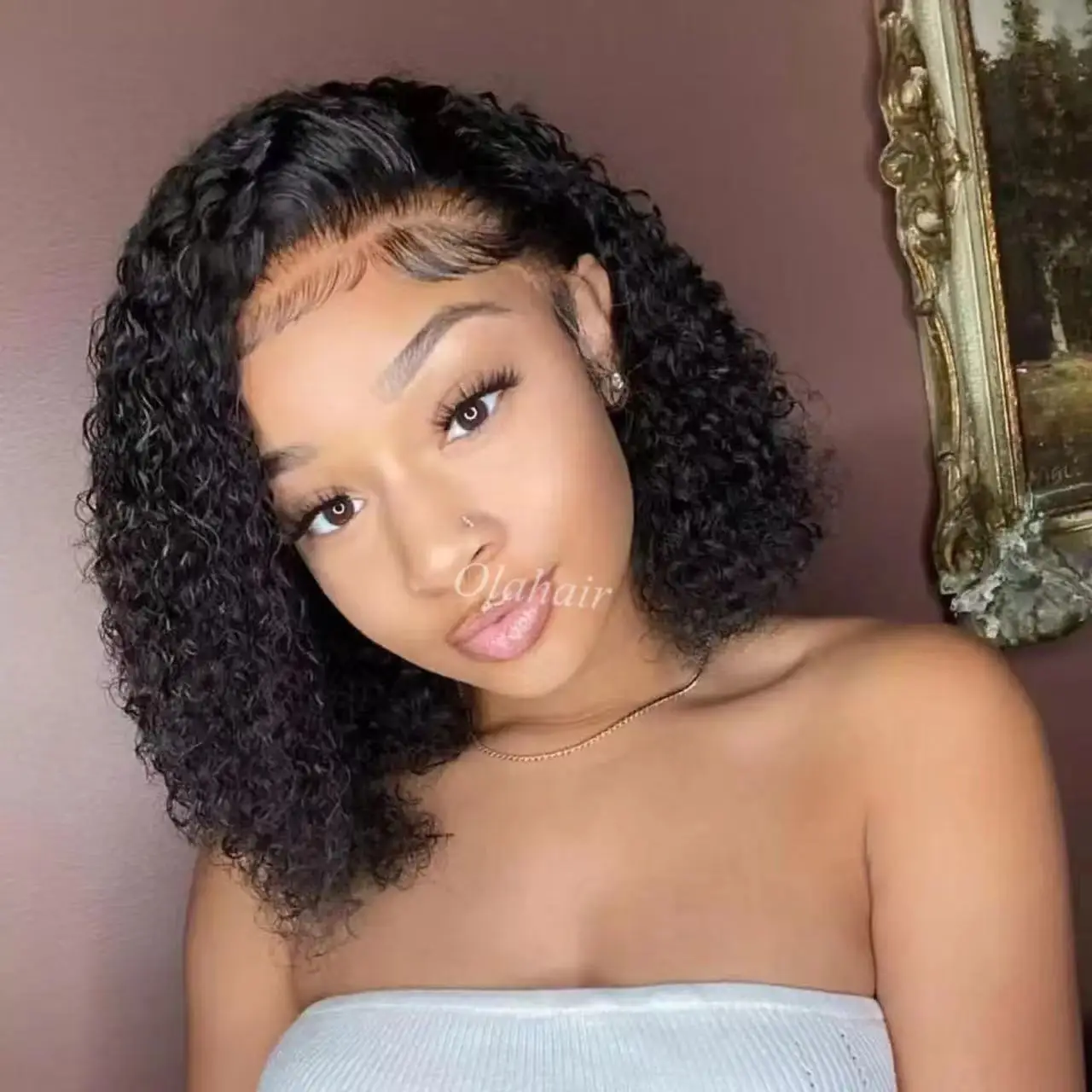 Olahair Body Wave Short Bob Wigs - Buy Human Hair Full Lace Wigs,Brazilian  Hair Wigs For Black Women,Straight Human Hair Bundles With Closure Product  on 