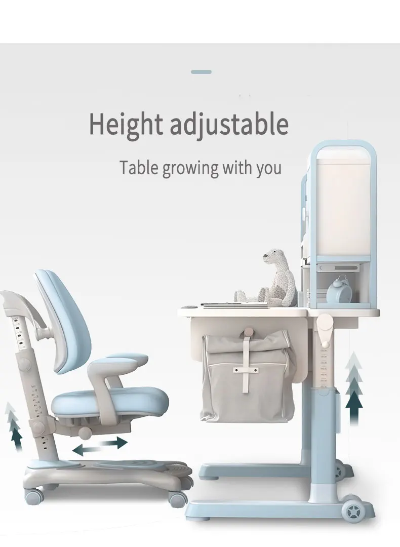 Ergonomic Kids Study Table - Height Adjustable & Eco-friendly