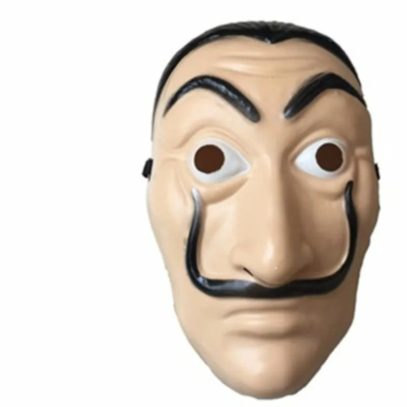 La Casa De Papel Topeng Dan Money Heist Salvador Dali Topeng Pesta  Halloween Kostum - Buy Kualitas Tinggi La Casa De Papel Masker Topeng  Halloween Pesta Dali Masker Product On Alibaba.com