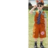 Brown Short-sleeved 3-piece set with collar