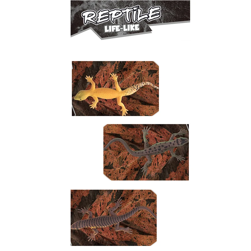 2023 New Arrival Plastic Small Plush Toys  Rubber Stretchy Sticky Lizard Toy