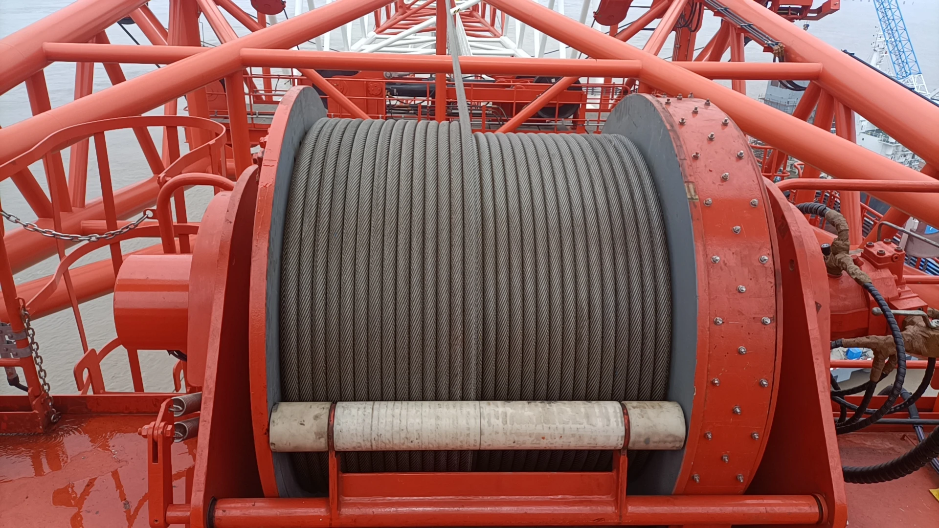 Lifting Equipment Accessories Main Drum And Drum Sleeve Construction Lifting Winches
