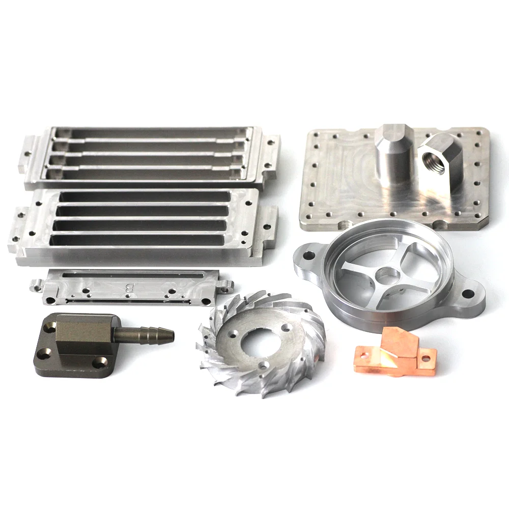 CNC Machined mill 7075 aluminium alloy turned stainless titanium auto 5 Axis machining services parts