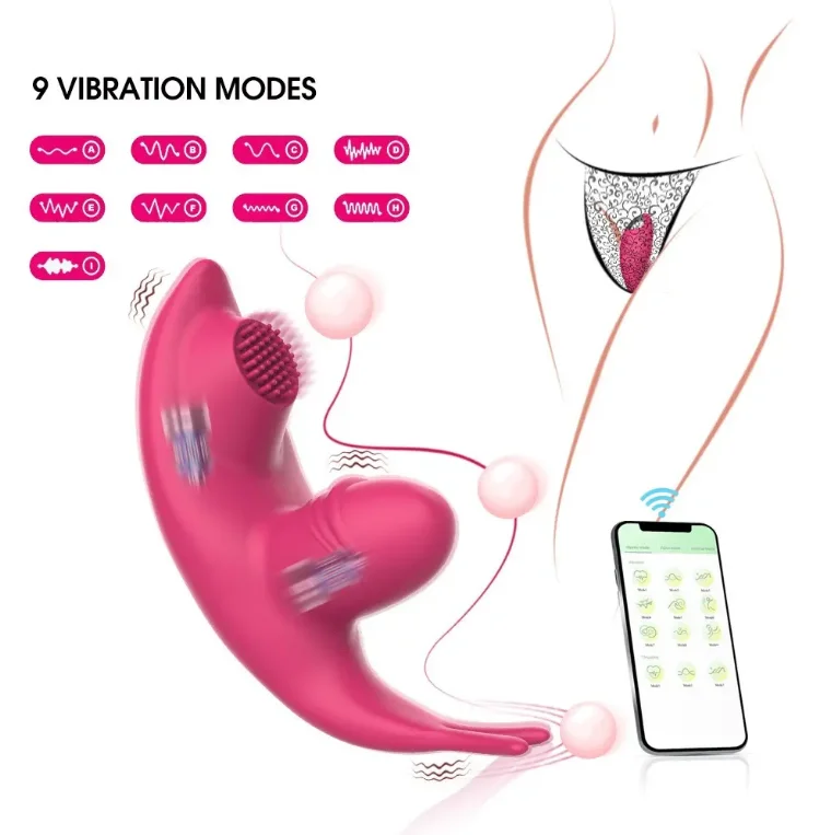 34 Models Remote APP Control Sexy Underwear Panties Vibrator Clitoris Sucker Female Clit Sucking Vibrator for Women