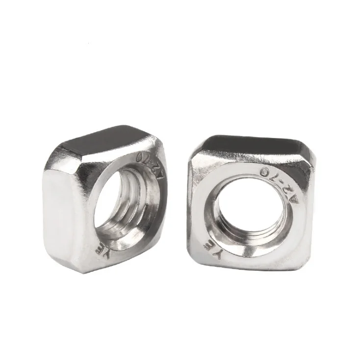 Details about   304 Stainless Steel M3 M4 M5 M6 M8 M10 Square Nuts Metal Nut 