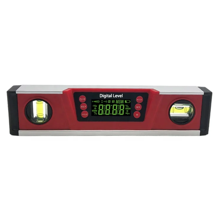 10-Inch Digital Torpedo Level & Protractor with LED & Magnetic Dust/Water-Resistant Smart Level