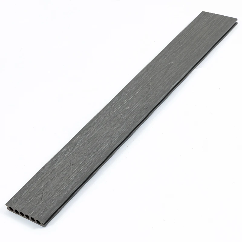 WPC Composite Decking Grain Surface Waterproof Floor Deck Grain Wood Composite Decking for Outdoor