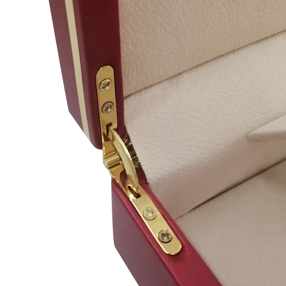 PU Jewelry Box Large Set Storage Box Packaging Crown Buckle Flip Jewelry Ring Bracelet Necklace Combination