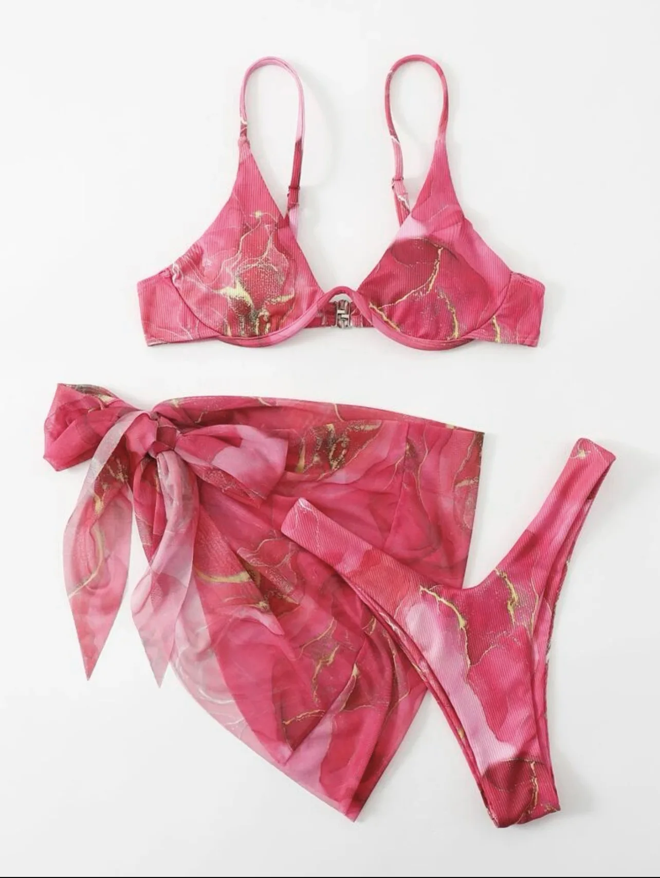 Lady Luxury 3 Piece Bikini Sexy Woman Swimsuit 2023 Beachwear Swimwear, Bikini Swimsuit Bath Suit Swimwear For Woman