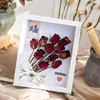 blanc 7"-Bouquet non compris