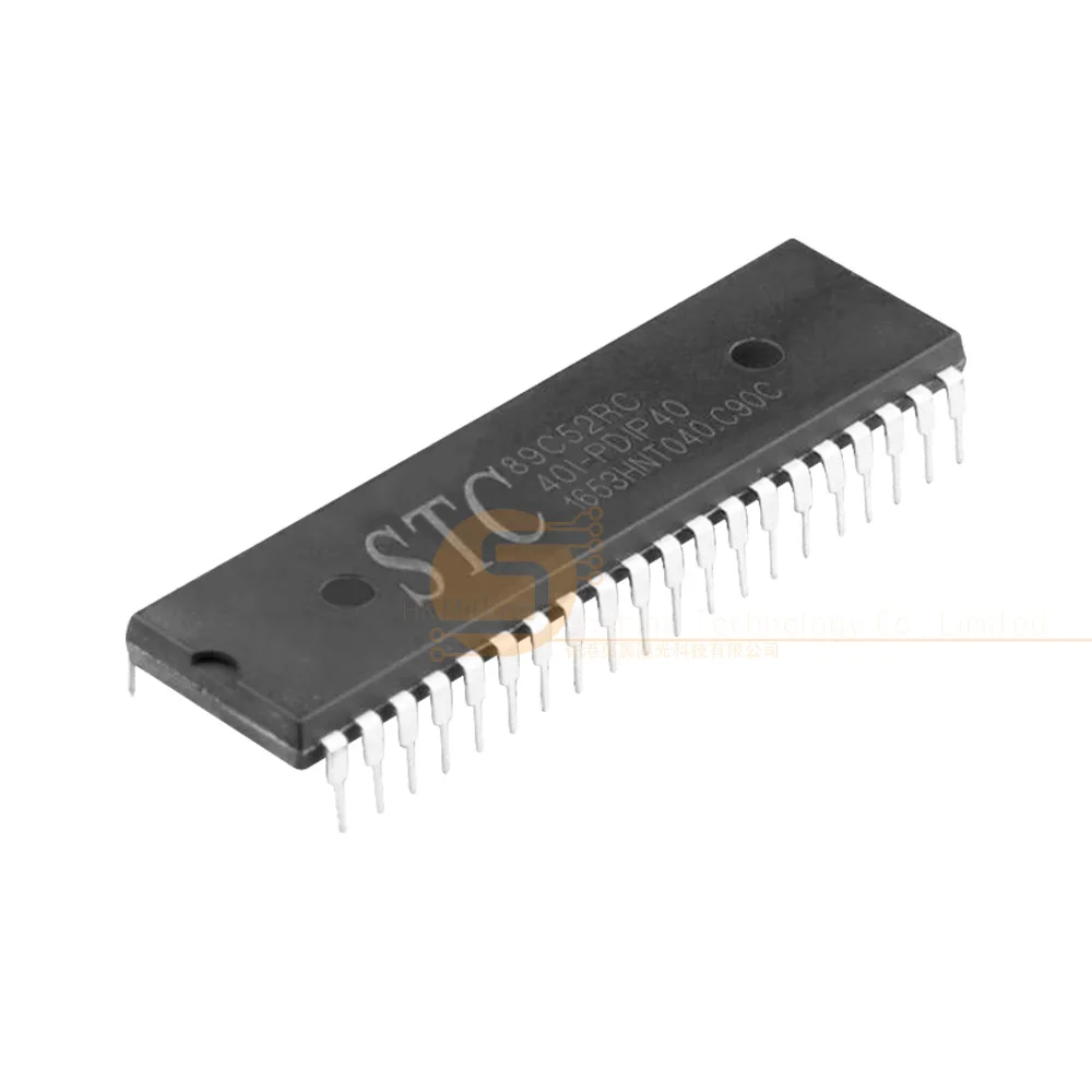 STC89C52RC-40I PDIP40 8051 Microcontroller 40MHz Development Board Educational Kit