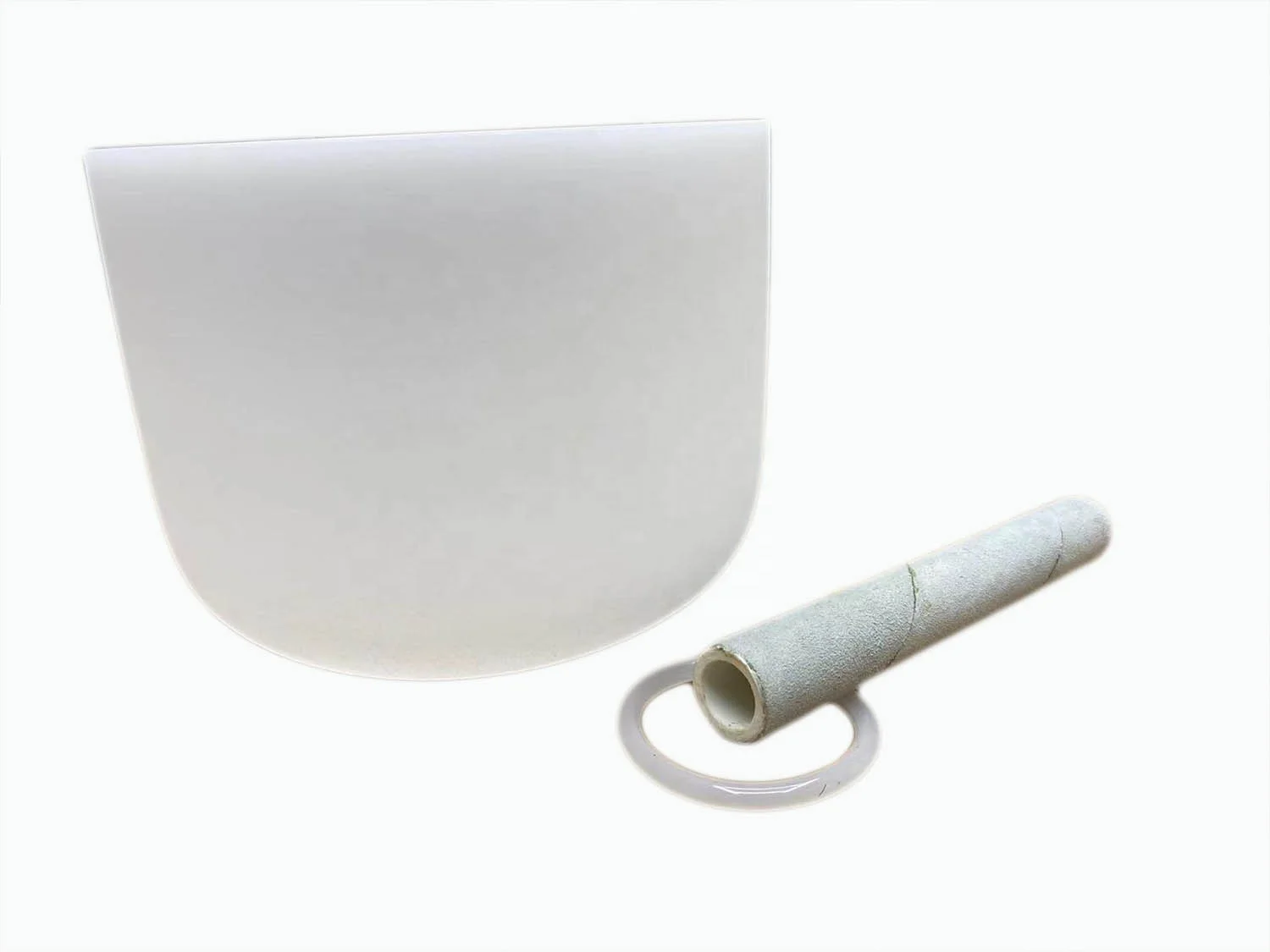 Top Quality 8-14 Set Frosted Quartz Singing Bowl with mallet and carring bags 8