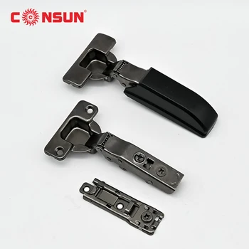 Soft Close Aluminum Frame Door Hydraulic Hinges