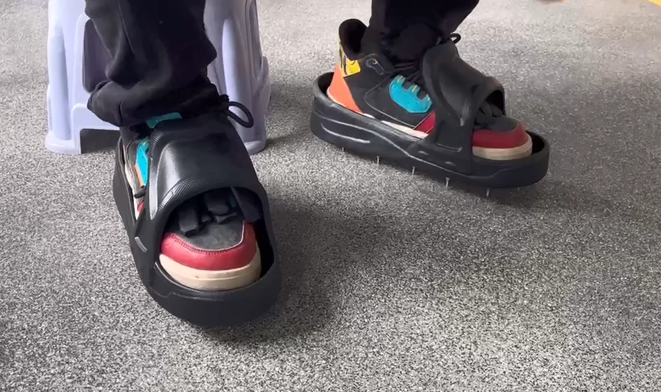 Shoes Sharp Spikes Work - Spiked Shoes Walking Spiked Shoes for Epoxy Floor Coating for Safe