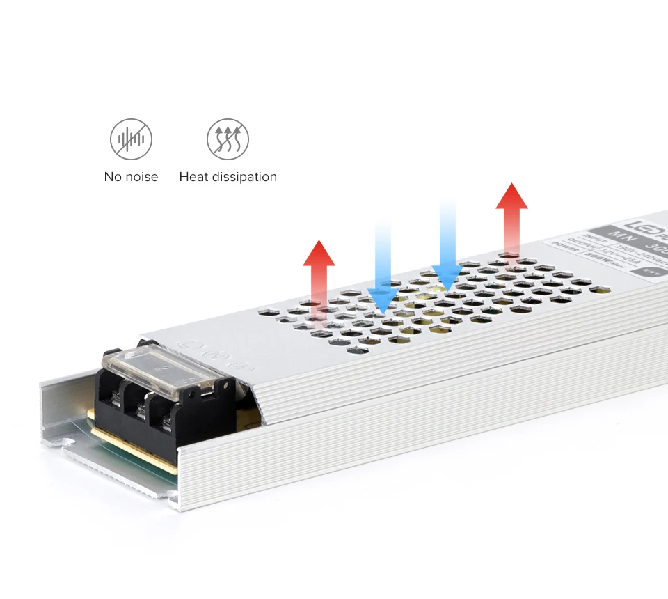 12V/24V Metallgehäuse LED-Treiber-Transformator-Konverter 12V/24V Metallgehäuse LED-Treiber-Transformator-Konverter