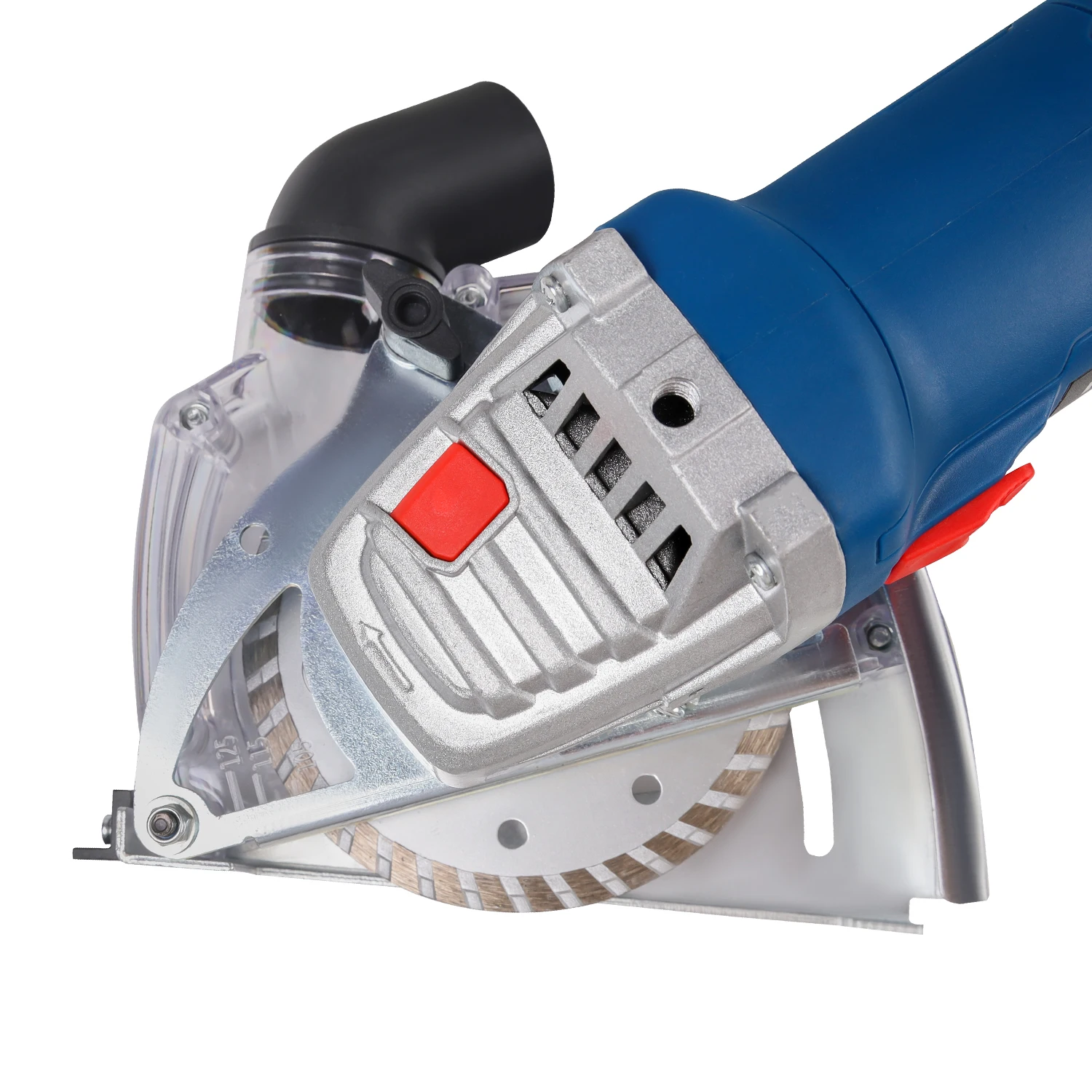 Clear Cutting Dust Shroud Cover For 4\" Or 5\" Angle Grinders – Collects Grinding & Cutting Debris