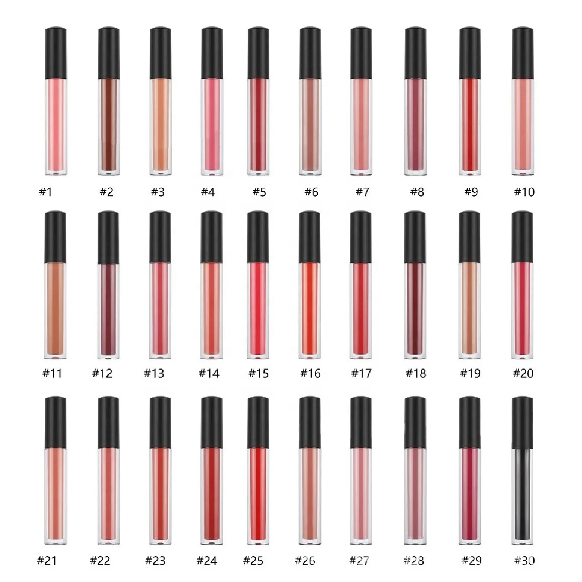 OEM Custom Velvet Matte Lip Gloss Private Label Lip Gloss Wholesale Lip Gloss Filler