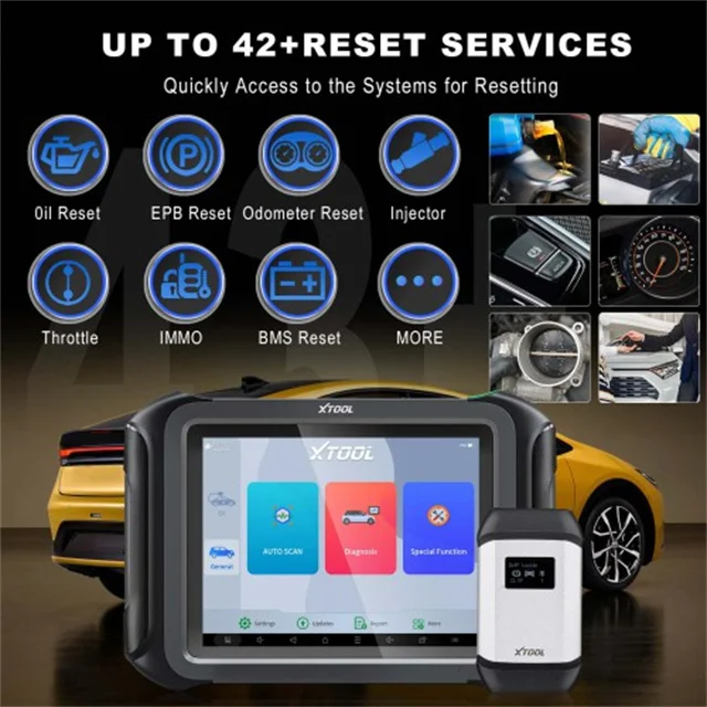 Ev Scanner D9ev XTOOL D9EV D9 EV Car Diagnostic Tools for Tesla / BYD Energy Vehicles Detection Active Test, Topology Mapping