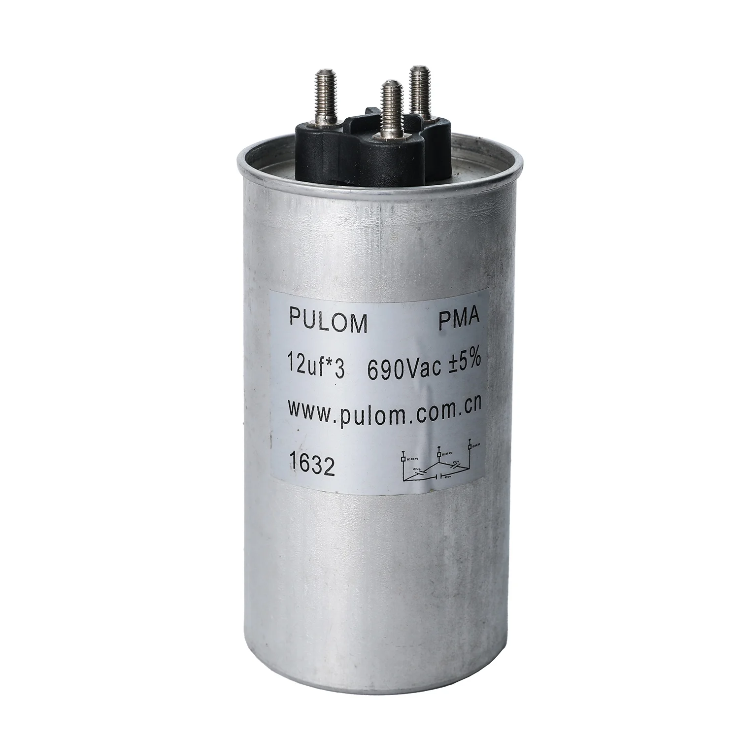 Practical Popular 25 kvar power capacitor bank manufacturers Power Factor Correction Capacitor