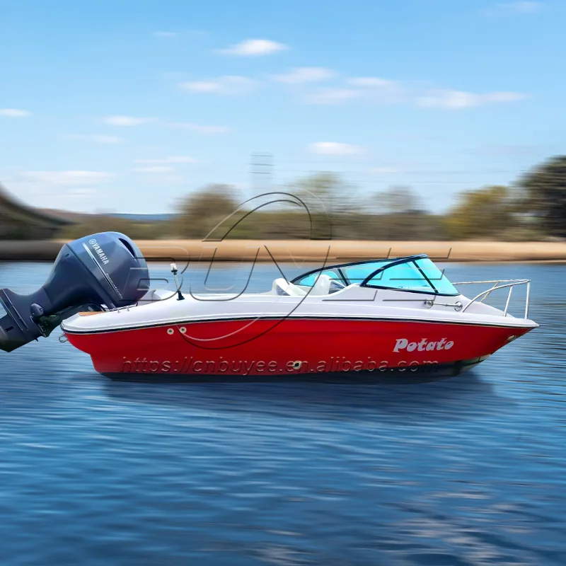 Новый список 5 м 18 футов лодка из стекловолокна длинная яхта высокоскоростная функциональная