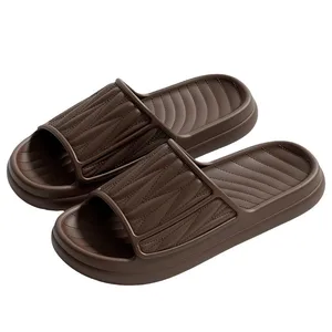 Hot Selling Indoor Summer for Slippers EVA Comfortable Open Toe Design with Waterproof Soft Material Anti-Slippery for Couples
