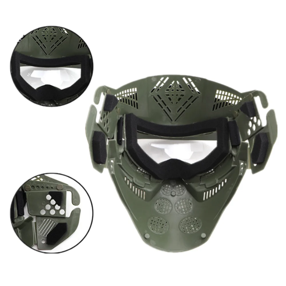 Tactical Paintball Headgear With Lens Cs Hunting Protection Helmet Paintball Accessories Buy