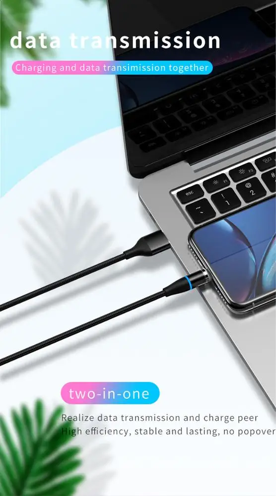 Высококачественное магнитное зарядное устройство для телефона XY-link, 3 в 1, магнитный usb-кабель для быстрой зарядки