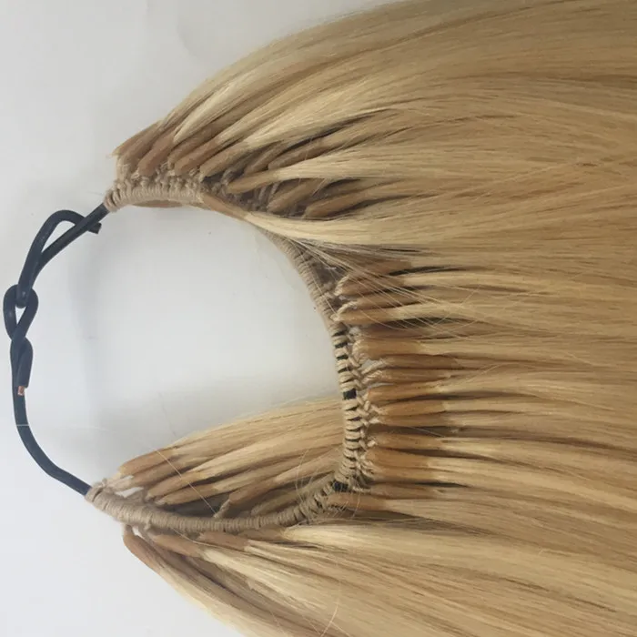 Wholesale Korea Knotted Hair Extension Cotton Thread Hair Extension with  Two Strands HairYL232