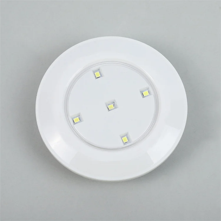 Indoor Remote Control Night Light Kit 5 LED COB Clap Lamp Cabinet Free Punch Remote Control Touch Light