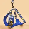 Blue  dog harness