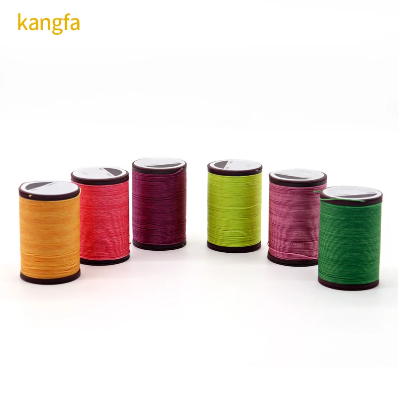 0.35mm High Tenacity Polyester Waxed Thread Leather Sewing Waxed Thread for Hand Sewing