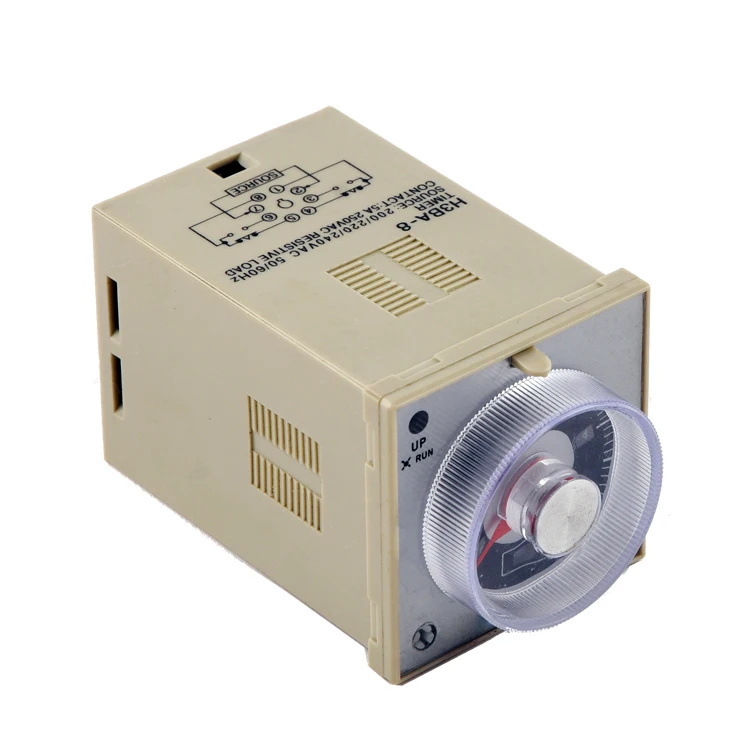 H3BA-N8H Time Relay 1.2s to 300h 50/60Hz 8PIN 2NO 2NC
