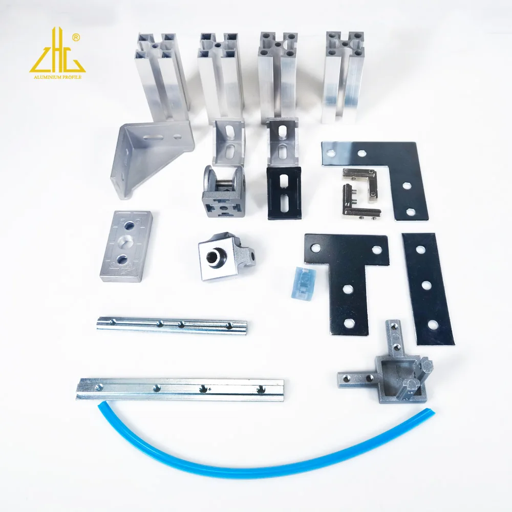2022 Aluminum Extrusion t Slot Profile 4080 6060 6030  for Industry and Construction