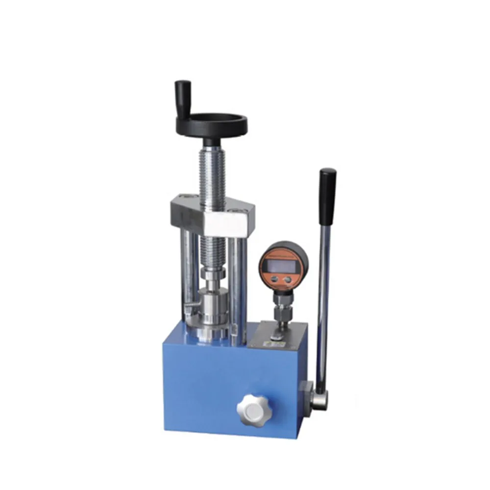 Lab 2T - 60T Manual Hydraulic Press Machine with Optional Customized Mold