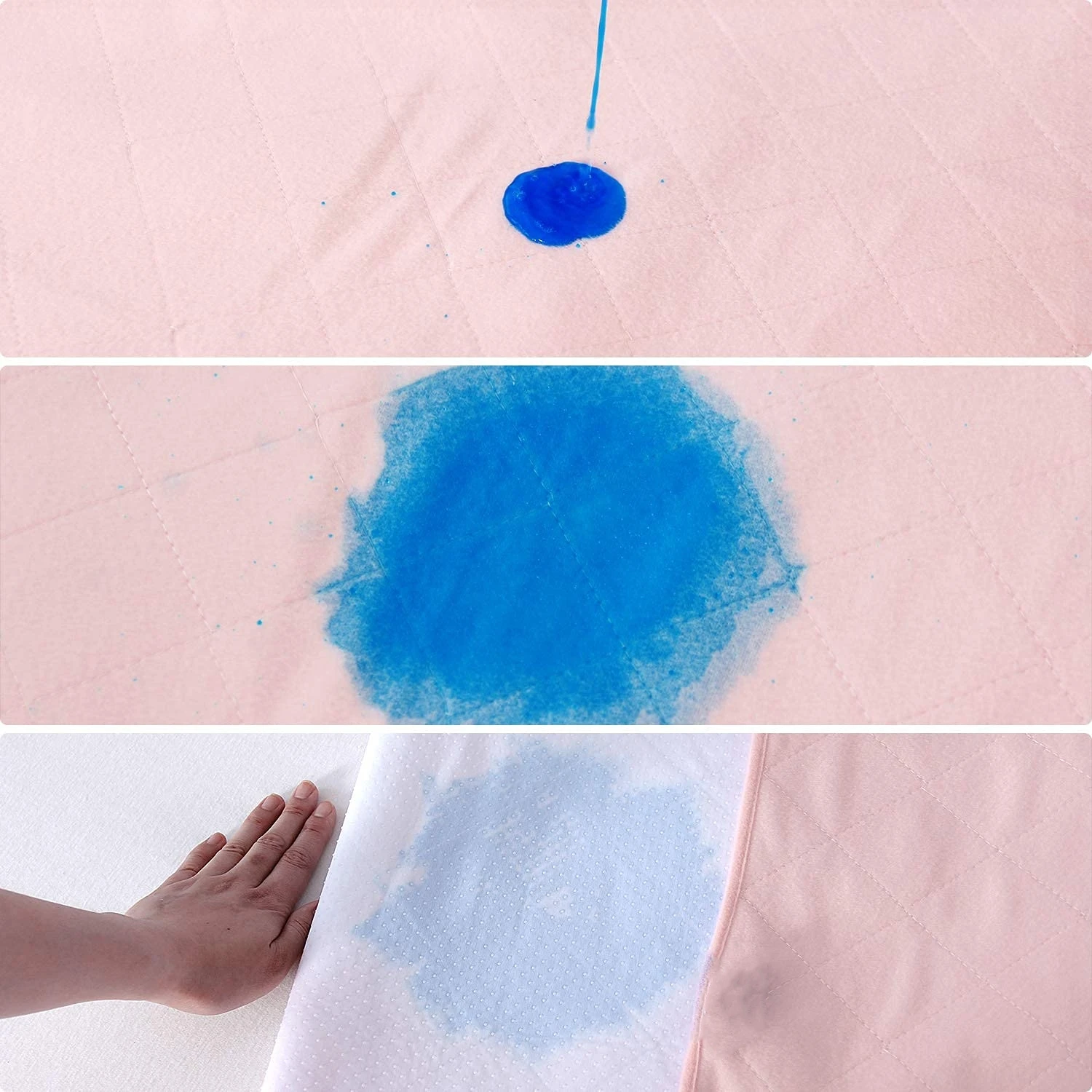 Yk Baby Waterproof Bed Pad Bed Wetting Pads Washable For Kids Potty