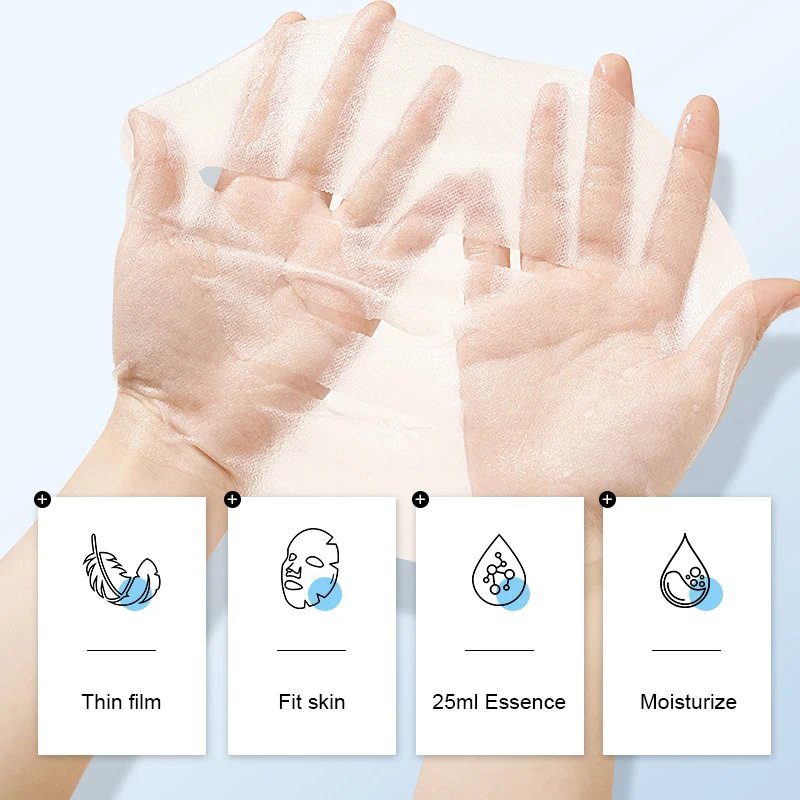 KORMESIC Cucumber Moisturizing Facial  Sheet  Face Skin Care for Women OEM ODM Private Label Cosmetic
