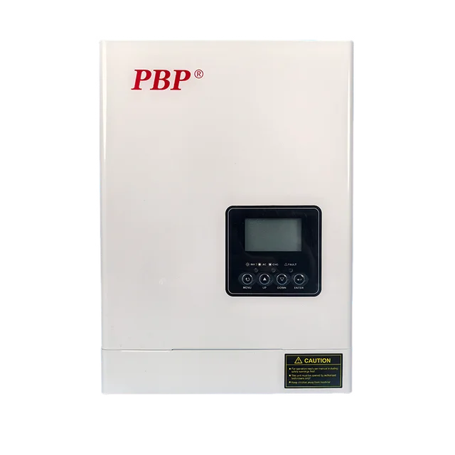 PBP Hybrid Solar Converters Inverters 1 2 3 4 KW Range Low Frequency VFD Off-Grid 12V/24V for 3KW System