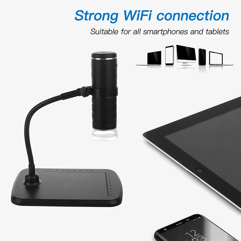 1000x Digital Microscope Hd 1080p Led Usb Wifi Microscope Mobile Phone