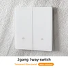 2 gang 1 way switch